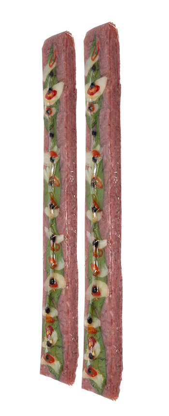 2 sticks with rau ram